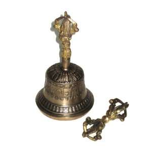  Ornate Tibetan Bell w/ knocker Musical Instruments