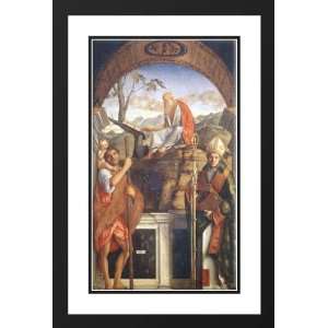  Bellini, Giovanni 17x24 Framed and Double Matted Sts 