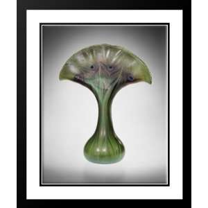  Tiffany, Louis Comfort 28x34 Framed and Double Matted Vase 