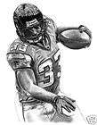 LITHOGRAPH SET RYAN TURNER GONZALEZ IN FALCONS JERSEY
