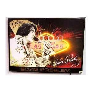  Elvis Presley L E D Light Wall Picture 24 By 32 BIG with 