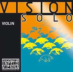 Thomastik Infeld Vision Solo 4/4 Violin String Set   Medium Gauge 