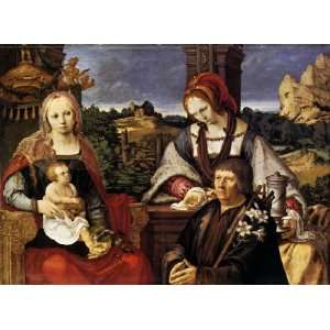 Hand Made Oil Reproduction   Lucas van Leyden   32 x 24 inches 