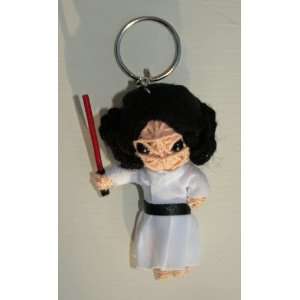 Princess Leia Voodoo String Doll Keychain Keyring