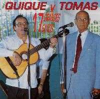 QUIQUE Y TOMAS   17 GRANDES EXITOS   CD  