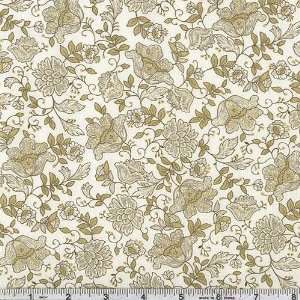  45 Wide Bohemian Toile Ivory Fabric By The Yard Arts 