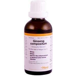  Heel/BHI Homeopathics Ginseng Compositum 50 mL Health 