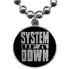 SYSTEM OF A DOWN Logo Choker Official Metal PENDANT Ball NECKLACE New
