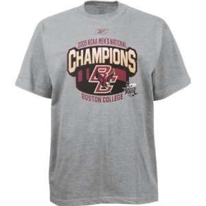 Boston College Eagles 2008 National Hockey Champions T Shirt  