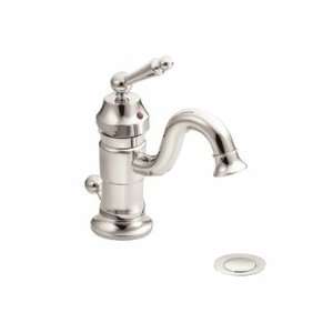   One handle lav with drain assembly S411NL Nickel