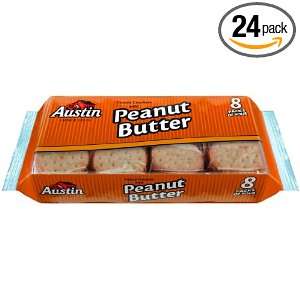 Austin Super Snack Pack Toasty and Peanut Butter Cracerks, 7.4 Ounce 