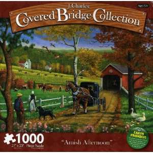   Bridge Collection   Amish Afternoon   1000 Piece Puzzle Toys & Games