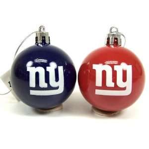  Team Beans New York Giants Miniature Ornaments  Set of 12 
