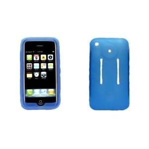  Apple iPhone 3G Silicon / Silicone Skin   Blue Everything 