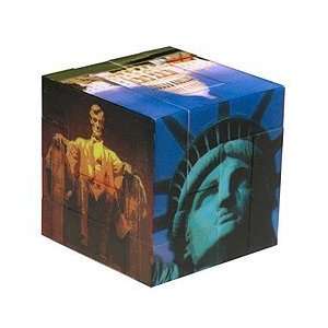  Double Take 2D to 3D Puzzle   Patriotic Toys & Games