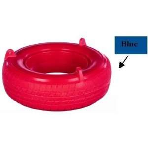   0119253 Plastic Tire Swing   Tire Only  Blue   Pt 02
