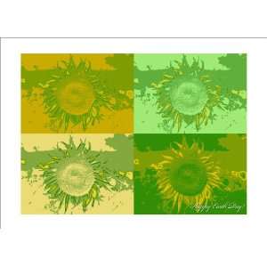  Sunflower Recycled Earth Day   100 Cards 