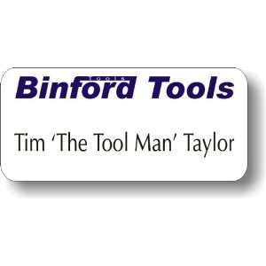  Tim Taylor Name Tag 