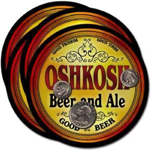 Oshkosh , WI Beer & Ale Coasters   4pk