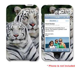 White Tiger Case for iPOD Touch 2 3 2G 3G Skin Cover  