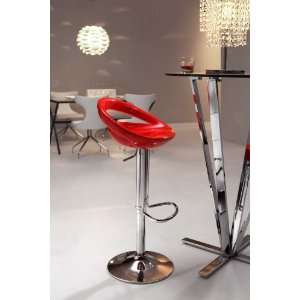  Zuo Modern Tickle Barstool Red