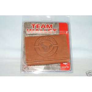  HOUSTON TEXANS Leather TriFold Wallet NIP br c Everything 
