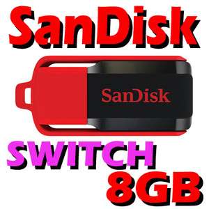   SWITCH 8GB 8G USB2.0 Flash Pen Drive Memory Stick Key Thumb Drive