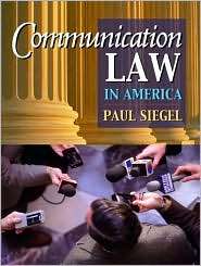   Law in America, (0205289878), Paul Siegel, Textbooks   