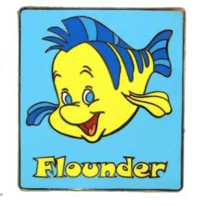  Disney Pins Little Mermaid Flounder Toys & Games