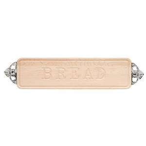  Bread Board With Pewter Handles