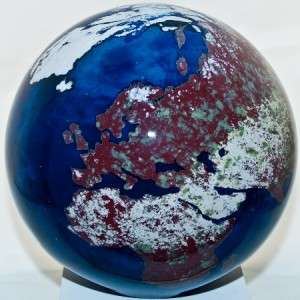 Paperweight ~ Lundberg Studios ~HUGE~ World Weight One of Largest 