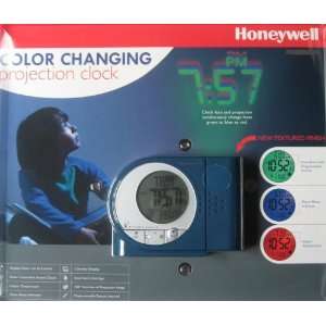  Honeywell Atomic Color Changing Projection Clock with Dual 