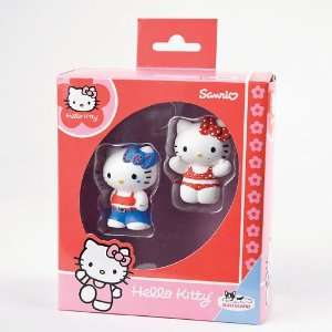     Hello Kitty pack 2 figurines Bikini & Cool 5 cm Toys & Games
