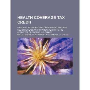  Health coverage tax credit simplified and more timely 