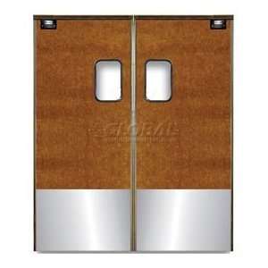  Medium Duty Service Door Double Panel Maple 6 X 7 With 
