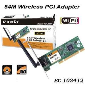  Tenda TWL541P 802.11b/b 54M Wireless PCI Adapter 
