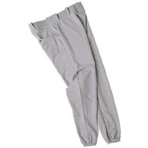 Don Alleson 605P Adult Double Knit Polyester Baseball Pants Gray 