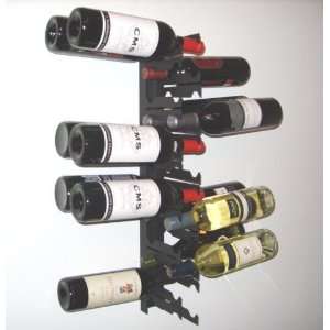  24 Bottle Metal Wine Rack