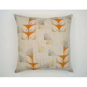  three sheets 2 the wind Fugi Floral 18x18 Pillow   pebble 