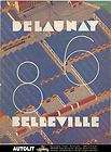 1928 1929 1930 Delaunay Belleville 15CV 17CV 22CV 23CV Brochure 