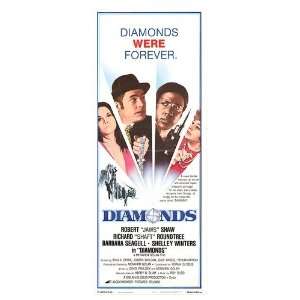  Diamonds Original Movie Poster, 14 x 36 (1975)