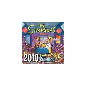  The Simpsons 2010 Wall Calendar