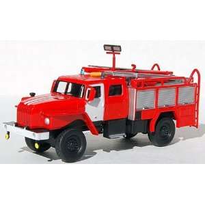  Del Prado 1/64 2004 URAL 2,0 40 4X4 Fire Truck   RUSSIA Toys & Games