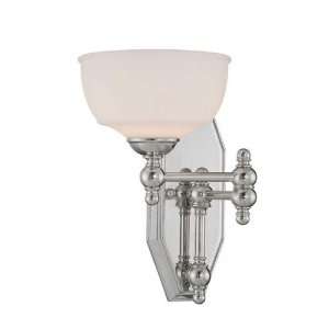 Savoy House 9 7091 1 109 Pour Le Bain Collection 1 Light Wall Sconce 