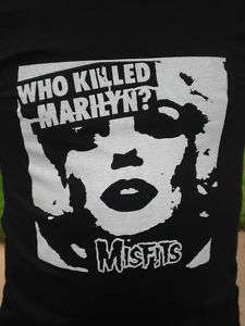 Who Killed Marilyn The Misfits Punk Shirt Danzig Large  