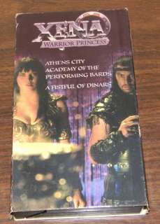 Xena Warrior Princess Used VHS Starring Lucy Lawless  