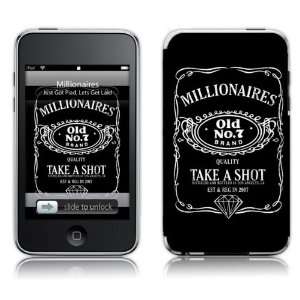 Music Skins MS MILL10004 iPod Touch  2nd 3rd Gen  Millionaires  Jackie 