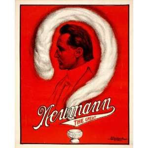    1929 Newmann the Great mentalist vintage poster