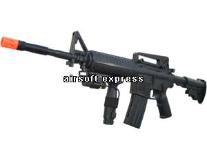   Airsoft Spring Guns M16 Rifles Beretta Pistols Toy Handgun w/ 1000 BBs