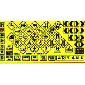  Blair Line HO Scale Warning Signs #1 Toys & Games
